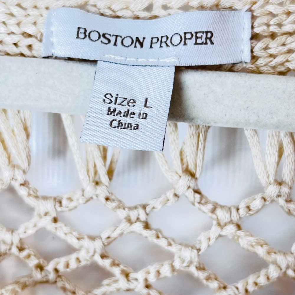Crochet Openwork Sweater. - Picture 5 of 5